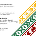 Žemės ūkio ministro Andriaus Palionio sveikinimas